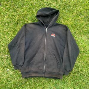 Ben Davis sun faded zipping up hoodie mens size  Large